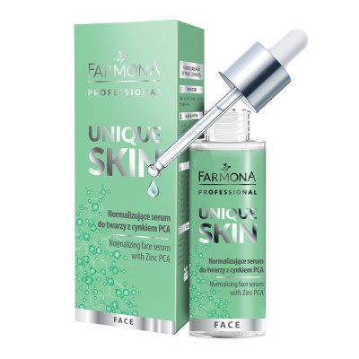Farmona UNIQUE SKIN Serum effectively normalizing with zinc PCA 30 ml