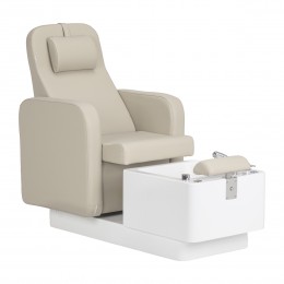 Fotel kosmetyczny SPA do pedicure Sillon Elysia kremowy Fotel kosmetyczny SPA do pedicure Sillon Elysia kremowy