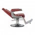 Fotel barberski Gabbiano Visionerio+ czerwony